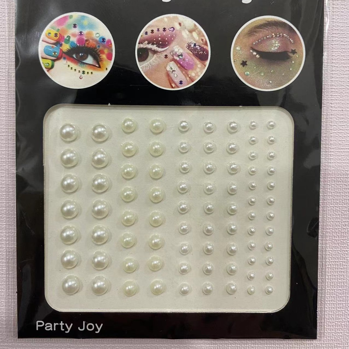 Ojo lágrima transfronterizo pegado Diamante Perla ceja sin pegamento corazón pegado ojo pegado frente cara pegada rhinestone resina gema clavo Diamante