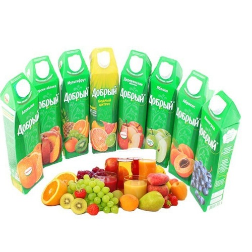 Imported Russian Shàn Brand Juice Drinks, Multi-flavored Wholesale