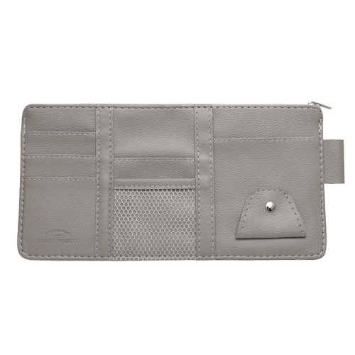 Car sunshade storage, car-mounted glasses clip, car documents and card holder, multifunctional storage bag, car interior decoration