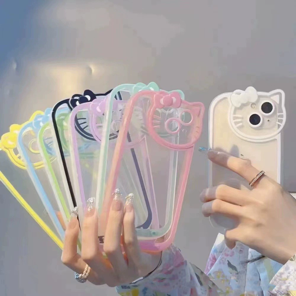 Hello Kitty, hello kitty, совместимый чехол для телефона с мультфильмом, линза, iPhone