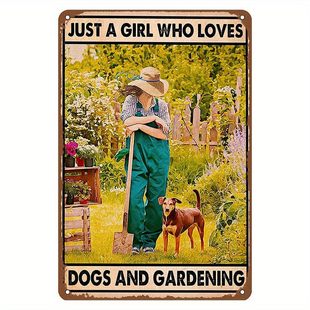 JUST A GIRL WHO LOVES DOGS AND GARDENING