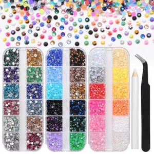 Украшение для ногтей для ногтей, 8500 шт, 36, цвет, 3mm, DIY