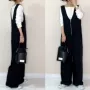 夏季显瘦连体日系阔腿裤