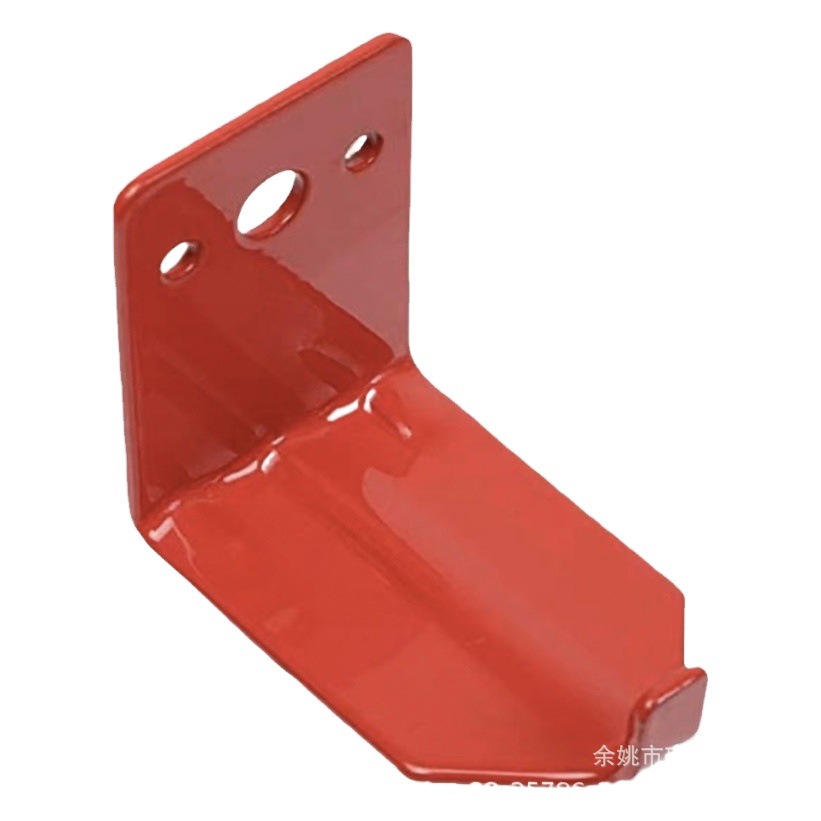 JINXIN Amazon Venta caliente extintor de incendios Soporte colgante universal de pared 4 piezas Gancho 12 tornillos de expansión rojo