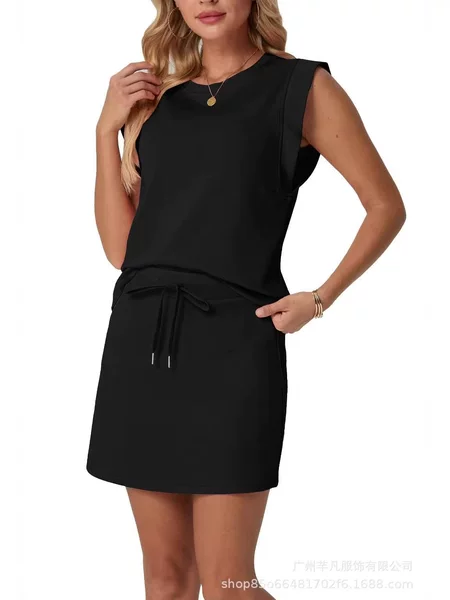 2026 New Amazon Hot-Selling Pure Cotton Women's Raglan Sleeve Two-Piece Set