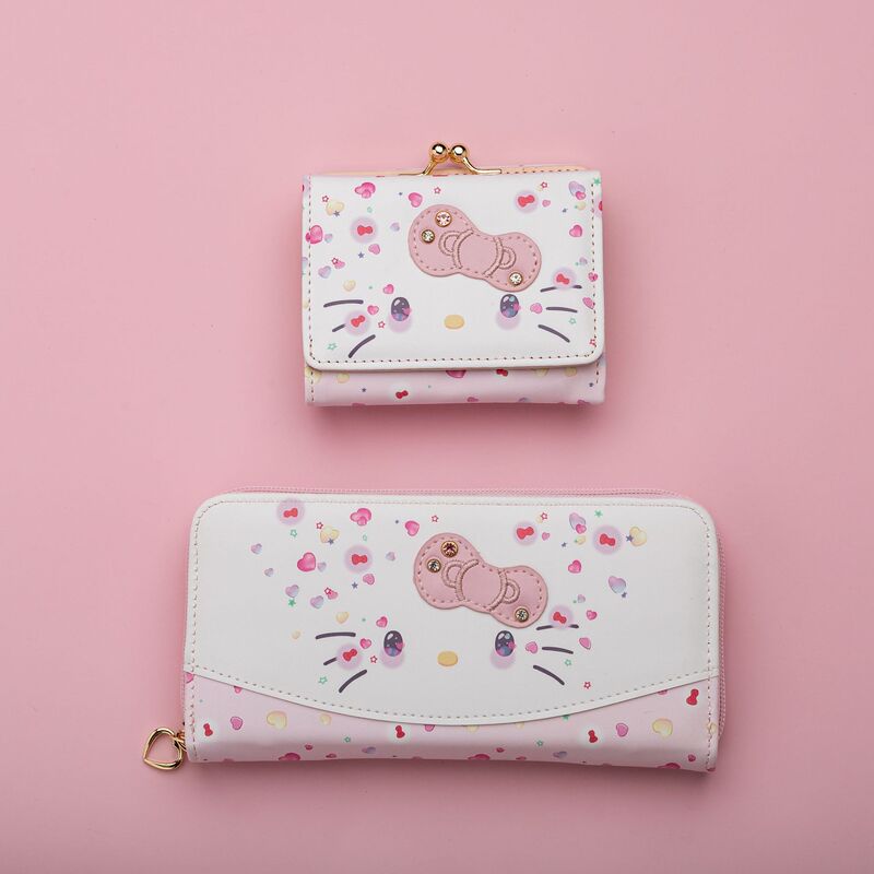 Cross-Border Hot-Selling Japanese-Style Cat Wallet, Children's Wallet, Fashionable and Cute Card Holder, Leather Wallet, Coin Purse, Storage Small Bag Cross-Border Hot-Selling Japanese-Style Cat Wallet, Children's Wallet, Fashionable and Cute Card Holder, Leather Wallet, Coin Purse, Storage Small Bag