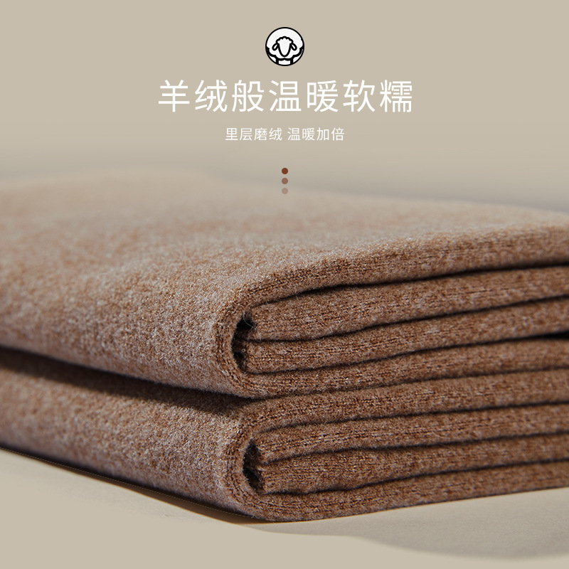 Kneecap caliente rodilla manga pierna manga de la pantorrilla de las mujeres dormir antideslizante desgaste interior inconsútil viejo frío pierna frío calefacción a prueba de frío