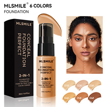 跨境热卖滋润粉底膏粉底霜遮瑕痘印遮盖黑眼圈持久防水粉底液批发