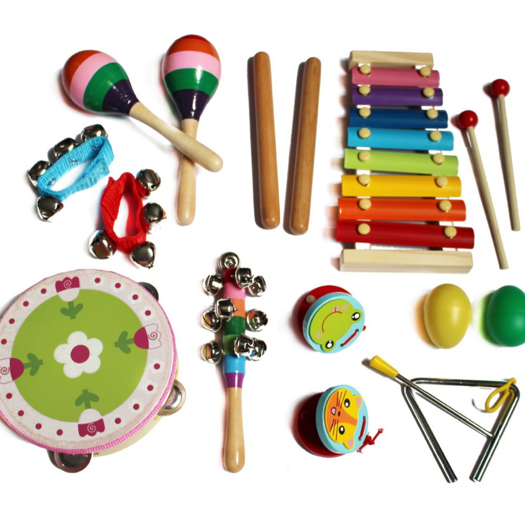 Orff DE LOS NIÑOS traje instrumento musical kindergarten percusión combinación bebé educación temprana juguetes para estudiantes de escuela primaria Rendimiento