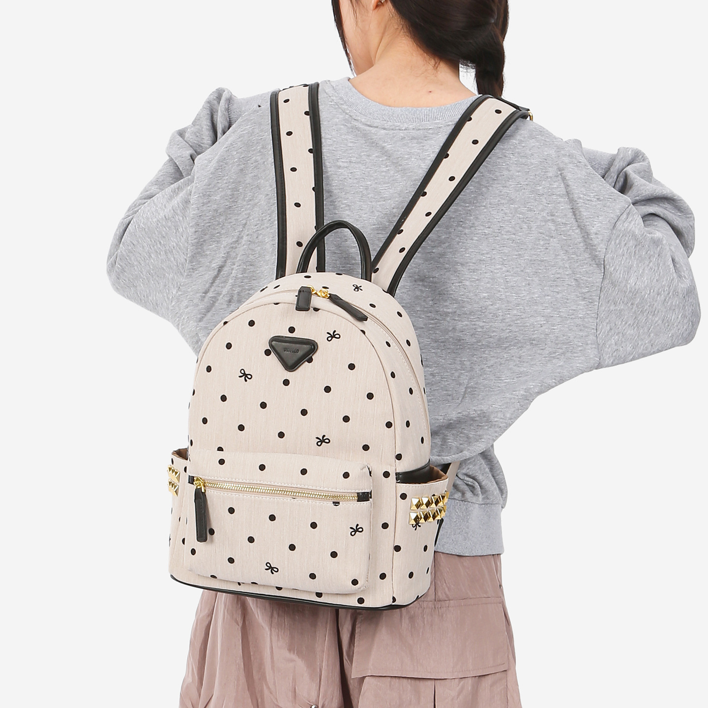 Dolce y lindo arco de chicas mochila de viaje de alta capacidad de comercio exterior transfronterizo mochila de moda