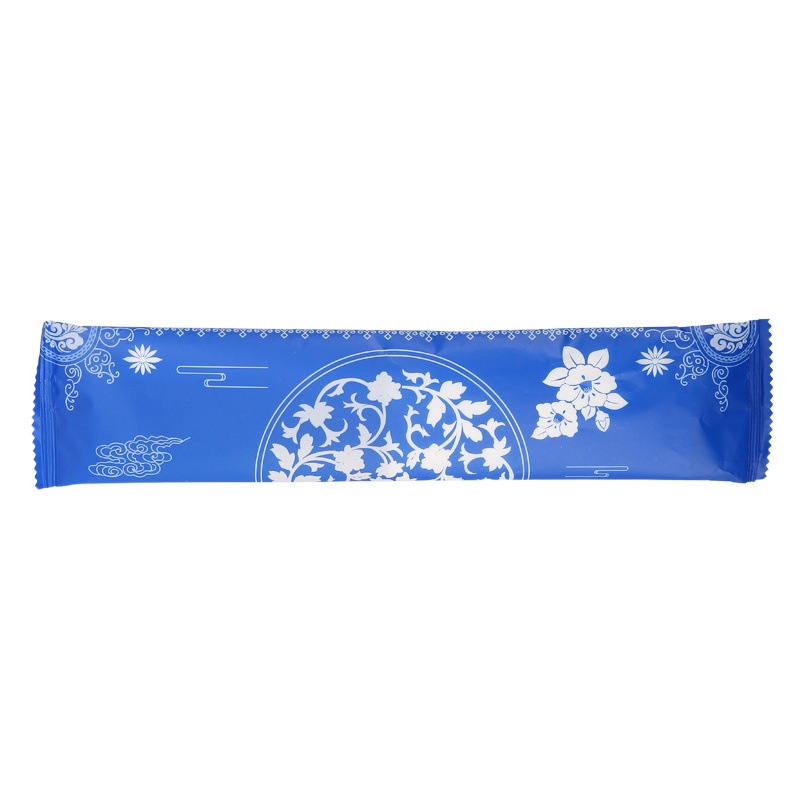 Fengyuan palillos desechables de cuatro piezas conjunto de embalaje para llevar vajilla palillos de bambú cuchara palillo de dientes tejido traje de Cuatro en Uno