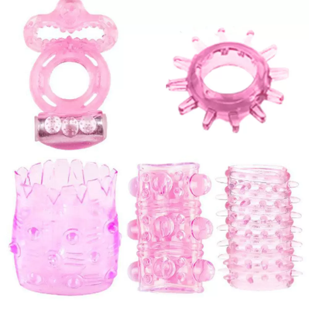 情趣套装震动环太阳圈羊眼圈锁精环毛毛虫颗粒环成人情趣用品