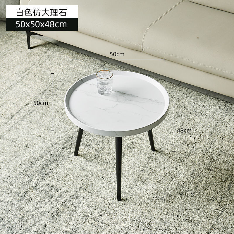 源工場現代北欧簡易家庭用リビングルームの小さいタイプのソファーのそばの小さいテーブルの木の足の丸いお茶のテーブル|undefined