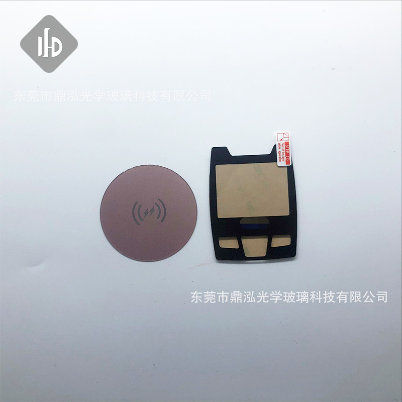 pc面板加工定制0.55mm0.7mm无线快充电器亚克力精雕丝印加工