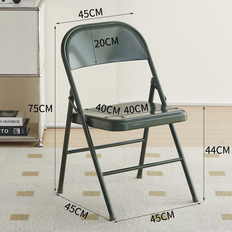 모든 강철 의자 농축-카키 |