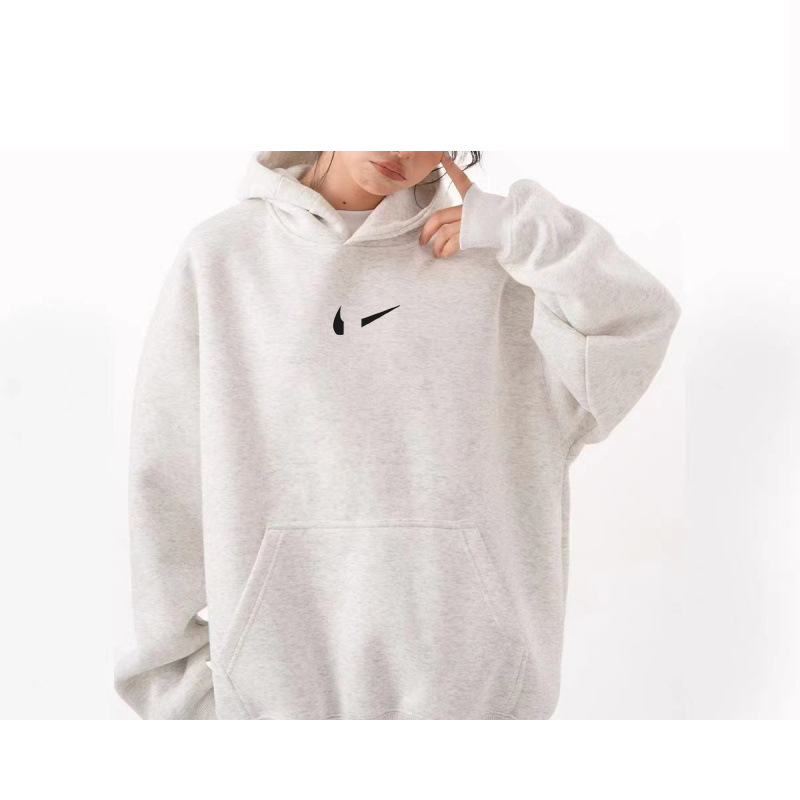 Cross-Border Spring, Autumn, and Winter Nk Sweatshirt for Men and Women, Hooded Sweatshirt, Men's Sports Loose Clothing, Men's Outerwear, Autumn Trendy Brand with a High-End Feel