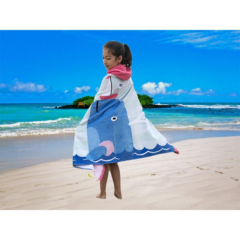 분홍색 모자 고래