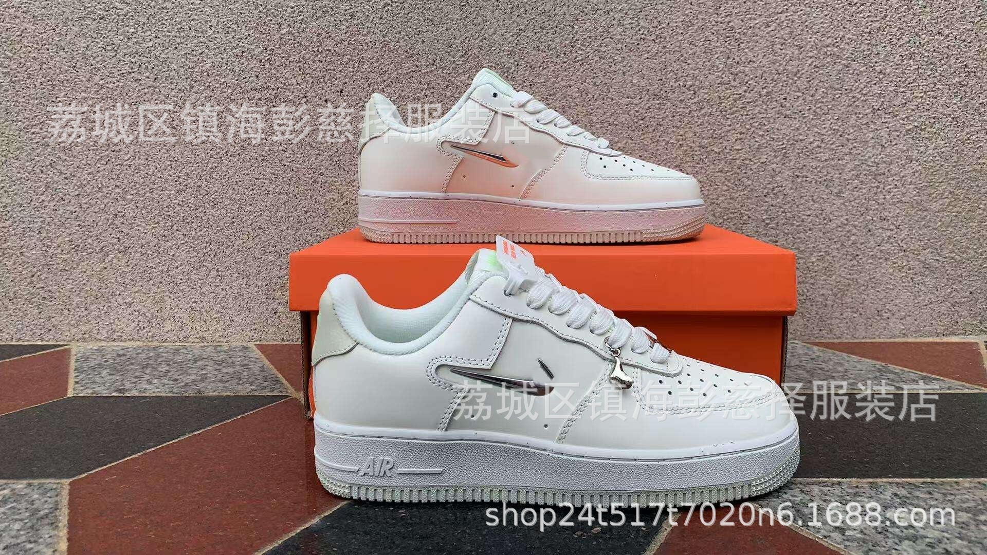 Precio de fábrica Putian puro nivel de cabeza original AF1 Halloween trigo negro y blanco panda baja fuerza aérea No. 1 comercio exterior transfronterizo