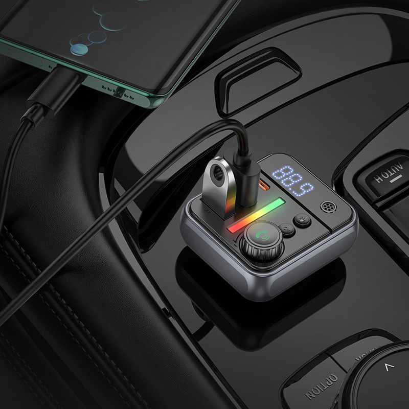 BOROFONE BC50 Car Bluetooth FM Transmitter PD20W QC3.0 Audio Receiver Compact Body