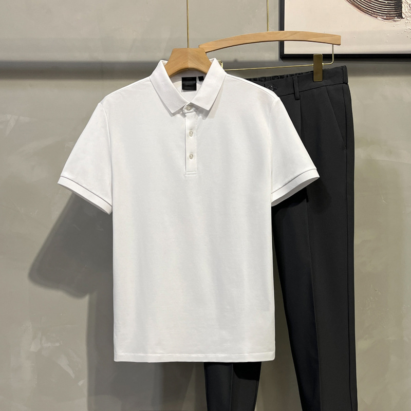 화이트 2385POLO 셔츠 반소매