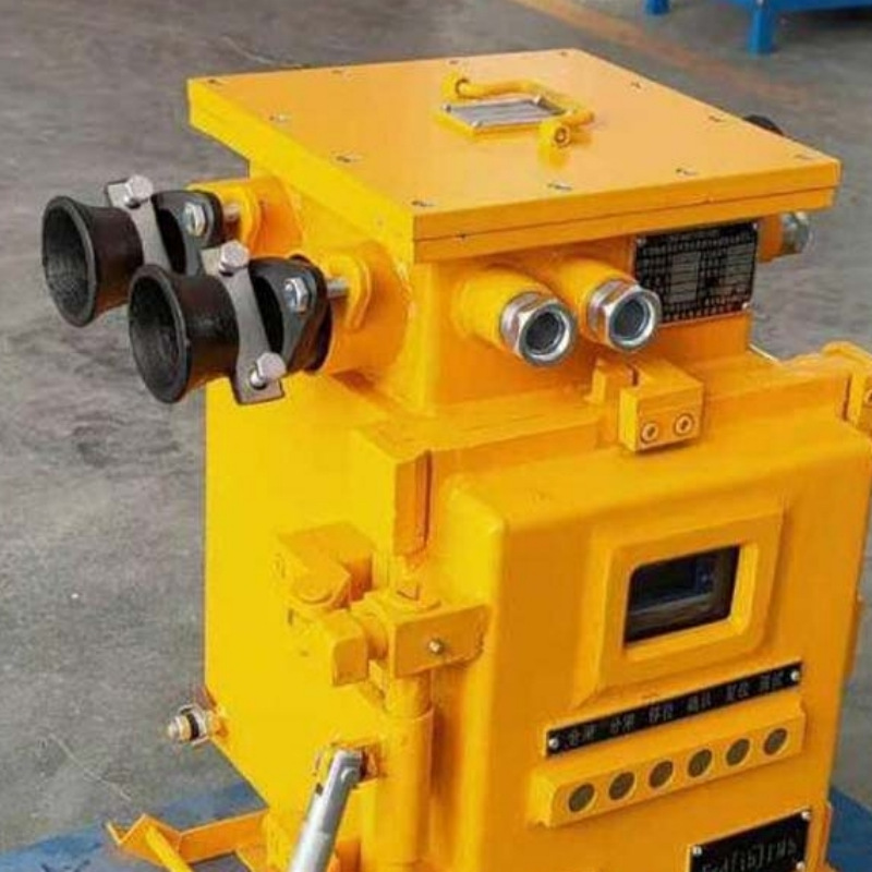 ventilador de mina de carbón doble fuente de alimentación arrancador electromagnético de vacío a prueba de explosiones interruptor a prueba de explosiones suministro directo mayorista seguro y confiable