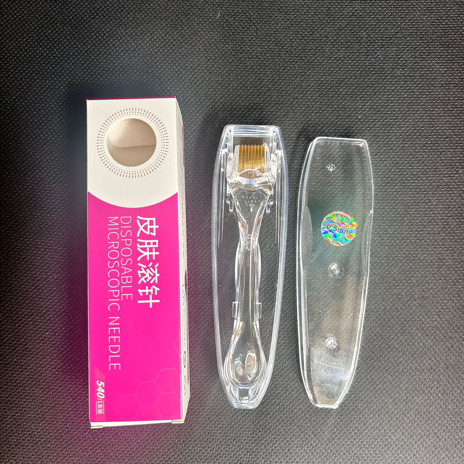 Ticari Best Seller 540 Yeşil Micro İğne Dermaroller Micro İğne Güzellik Micro İğne Bakımı Aqua Light Dermaroller Çapraz Sınır E-Ticaret Amazon