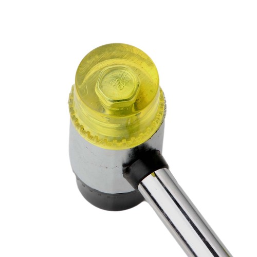 Replaceable head installation hammer round head cross-border factory multifunctional hammer floor urging installation rubber nylon rubber hammer