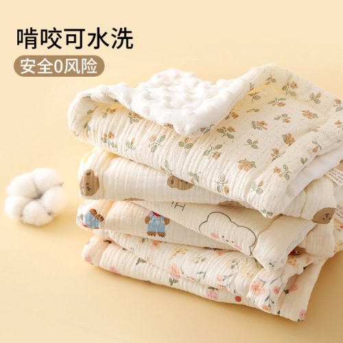 Infant Pillow A Class Beans Velvet Soft Cotton Skin-friendly Baby Exclusive Shaping Pillow Children's Cloud Slice Pillow