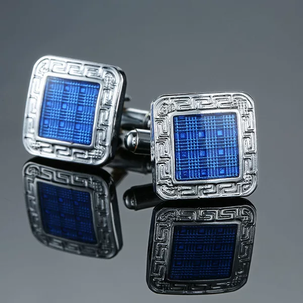 Blue enamel
