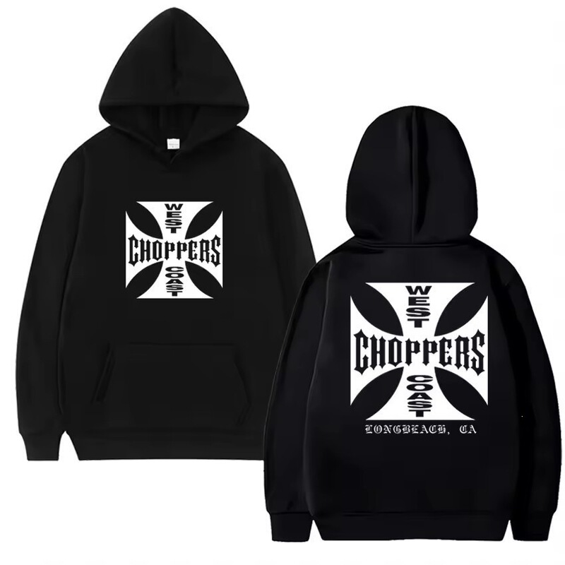Unisex wool long-sleeve pullover hoodie with double-sided print, West Coast Helicopter vintage sweatshirt Unisex wool long-sleeve pullover hoodie with double-sided print, West Coast Helicopter vintage sweatshirt