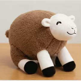 跨境新品THE SHEEP DETECTIVES绵羊侦探团毛绒公仔玩偶