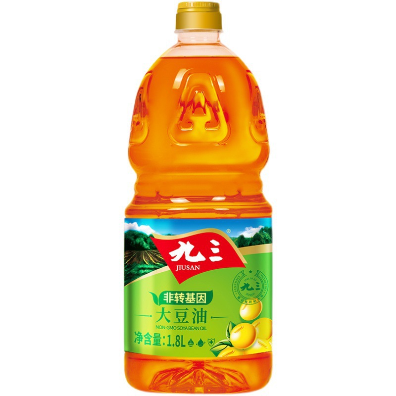 九三非转基因三级大豆油1.8L