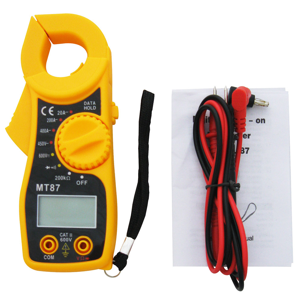 MT87数字钳形表多功能高精度智能数字钳形表 电压电流表