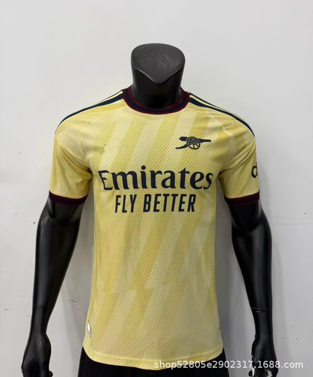 2627 arsenal second guest yellow / S