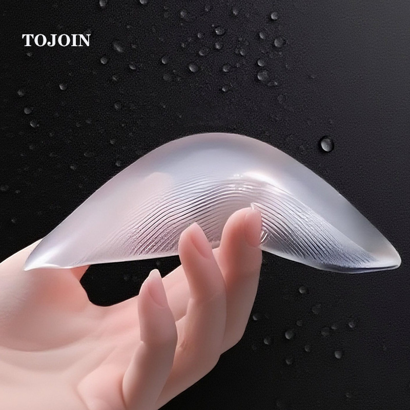 Shoulder Pad Silicone Shoulder Pad Removable Self-Adhesive Beauty Shoulder Patch Seamless Artifact Men and Women Transparent Shoulder Patch Anti-Slip Shoulder Narrow Shoulder Patch