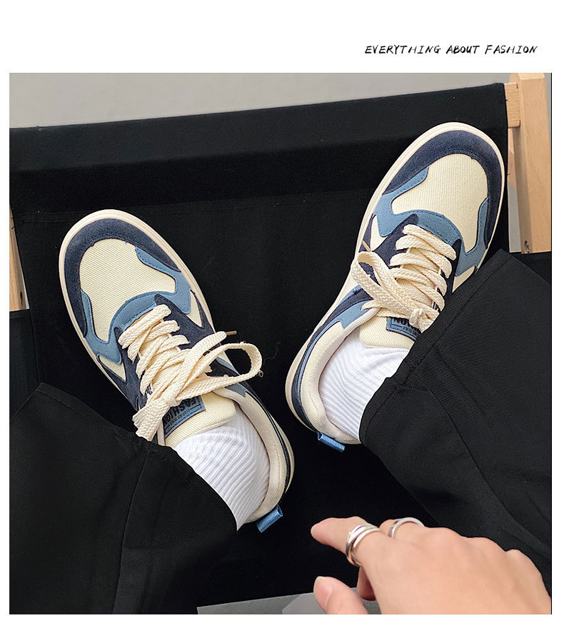 Chaussures en toile pour hommes, chaussures tendance et polyvalentes, chaussures de planche respirantes pour étudiants, version coréenne, chaussures en tissu d'hiver, chaussures décontractées, 2024_voghion.com