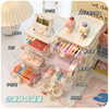 The stationery storage box desktop student INS drawer pen holder basket office 2024 new small debris standing rack