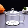 Прозрачная модель с одной ручкой, 1600 ml (с магнитной пластиной)