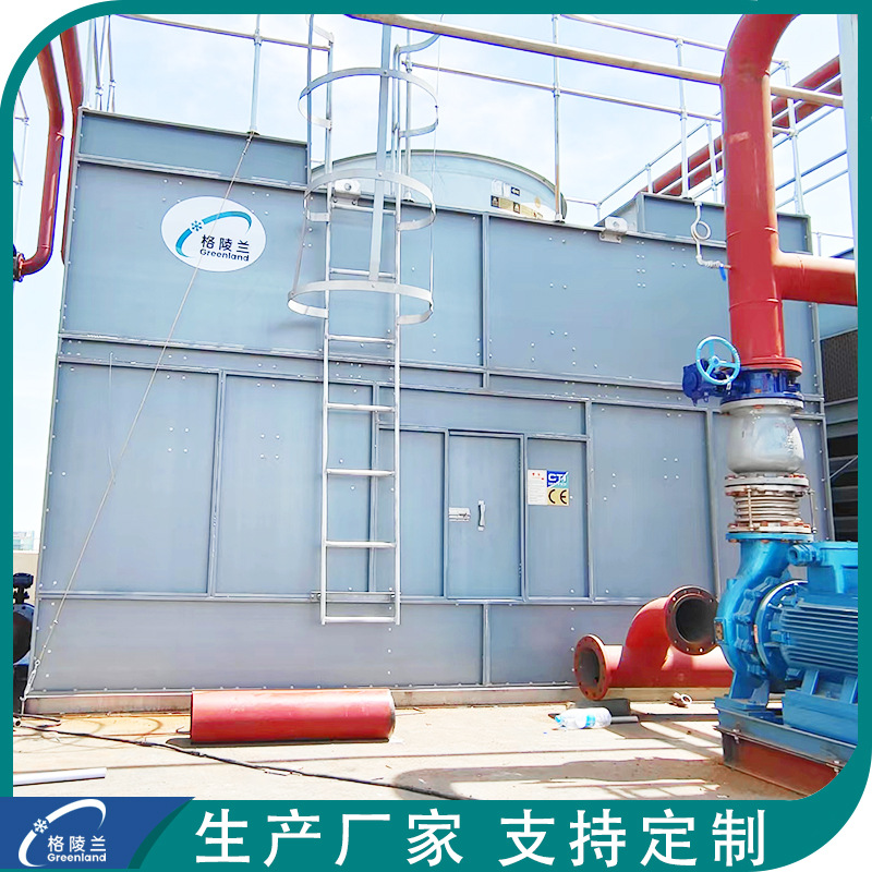 闭环冷却塔 建筑顶层冷却塔500 循环冷水塔 铝管式蒸发冷凝器厂家