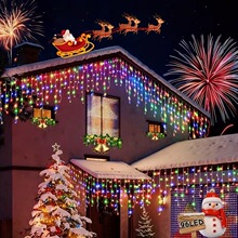 U 74588 LED Waterfall String Lights ����װ�ε� ŷ���羳