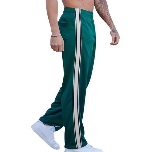 Eurasian 2025 Spring Summer Men's Casual Sports Pants Fitness Pants Muscle Doctor Running Men's Pants