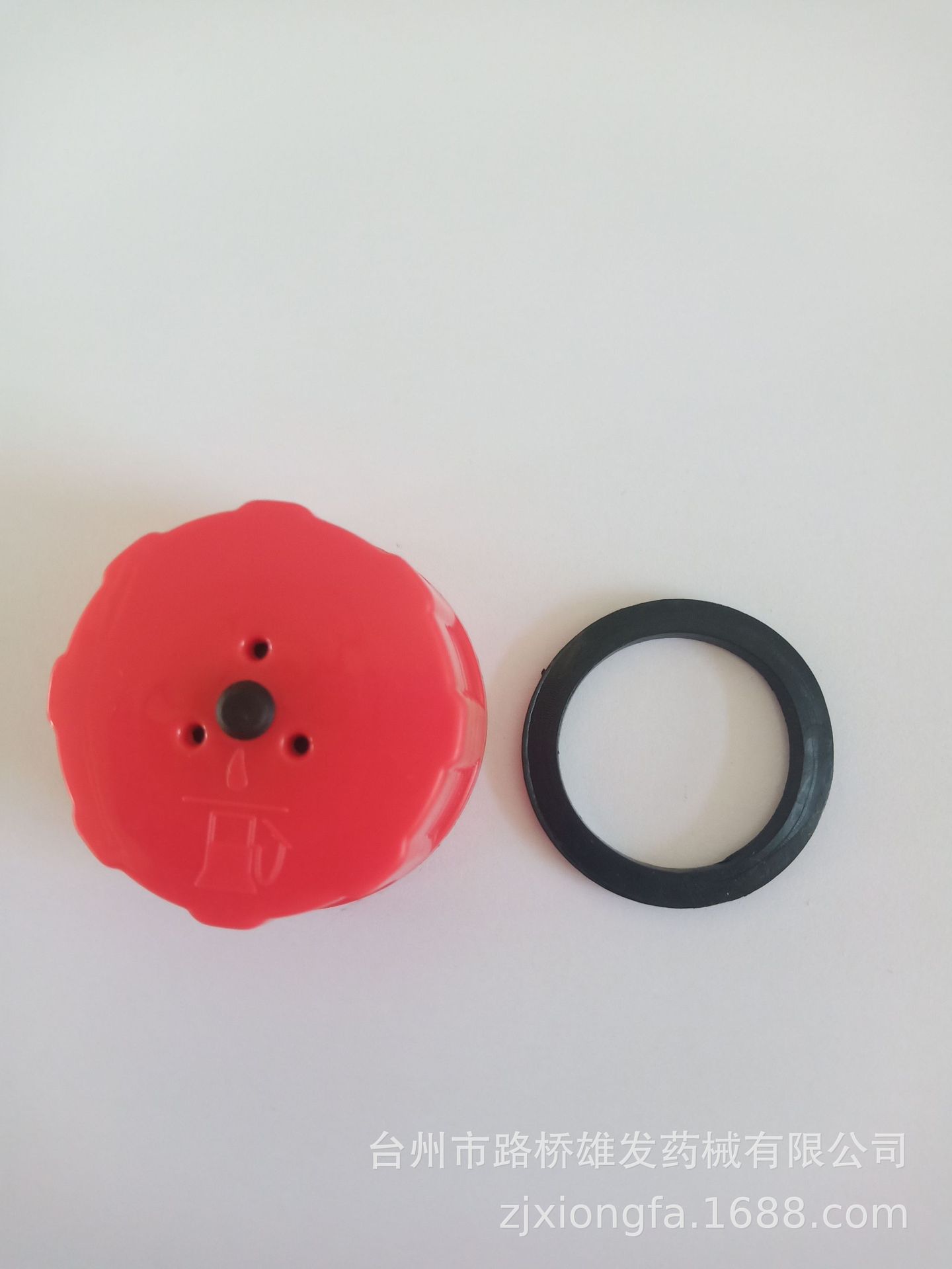 农用二冲程油箱盖四冲程汽油机汽油壶盖子喷雾器绿篱机燃油箱配件