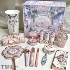 女の子向けの本物の誕生日プレゼントのフルセット、高品質のフラワーセット、ギフトボックス、化粧品、女性向けの完全なセット、送料無料