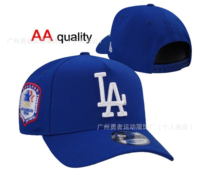 高品质新款道奇LA洋基NY棒球帽防晒鸭舌帽刺绣MLB可调节帽子批发|undefined