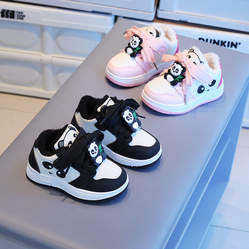 Winter warm cartoon children's sneakers