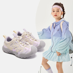 女童运动鞋2025秋季新款韩版男童休闲鞋儿童休闲中大童软底跑步鞋