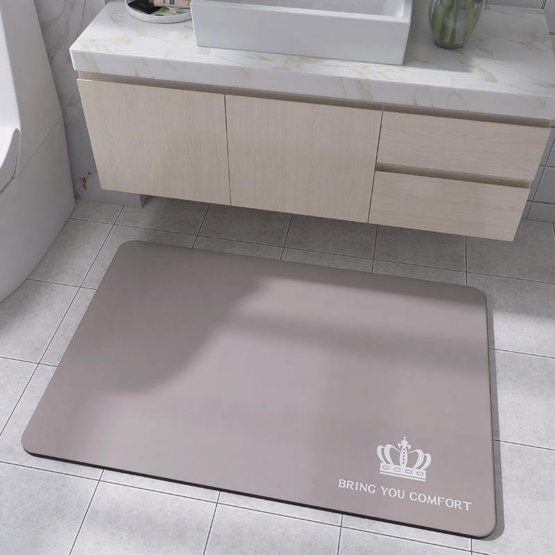 Alfombra de piso de barro de diatomeas alfombra doméstica baño absorbente alfombra de piso antideslizante de secado rápido alfombra resistente a las manchas alfombra para el hogar