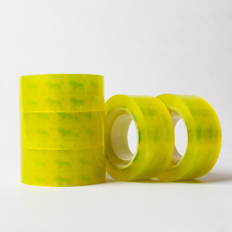 Suministro spot de cinta adhesiva transparente de papelería de oficina material BOPP floral ramo de materiales de embalaje cinta pequeña