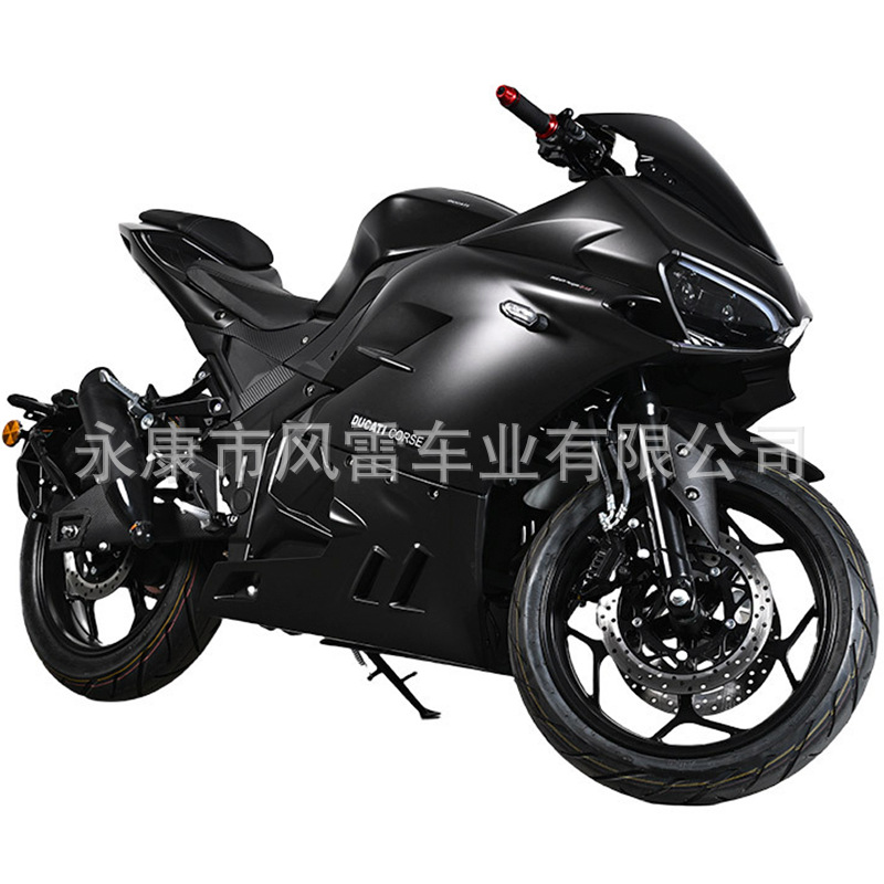 Motocicleta eléctrica Jiaolong Motor central Coche deportivo de alta potencia Coche de batería para adultos Fábrica de locomotoras de carreras de carretera image 4