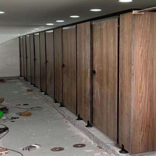 Bathroom Partition Finished Product Anti-Bet Toilet Partition Metal Honeycomb Board School Restroom Toilet Partition